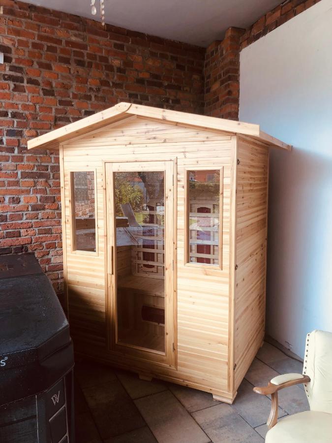 Altes Gewoelbe Mit Sauna Und Whirlpool Im Aussenbereich Elsterheide Ngoại thất bức ảnh